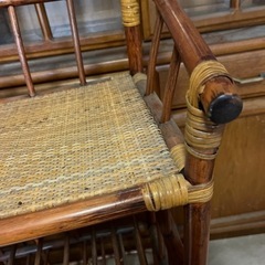 籐家具　ラックの画像