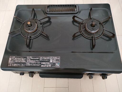 パロマ S-37K-L ガステーブルコンロ 左強火 LPガス