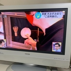 無料配送可　少し訳あり　東芝26型液晶テレビの画像