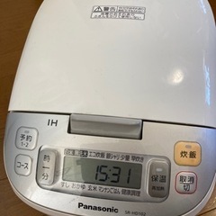 炊飯器　パナソニック　5合炊き
