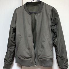 MA1 カーキ  リバーシブル 値下げしましたの画像