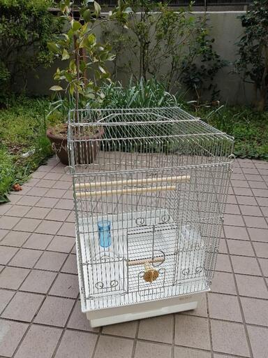 鳥かご（バードケージ）HOEIホーエイ35　白ホワイトまだまだ使えます！立川市マンションまで取りに来てくださる方！