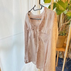 LAURA ASHLEY ローラアシュレイ　アニマル柄　シャツ　...