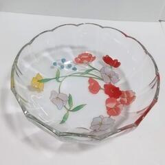 ガラスの器 花柄