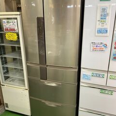 【愛品館八千代店】保証充実MITSUBISHI013年製605ℓ6ドア冷凍冷蔵庫MR-JX61X-N