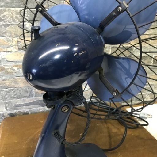 扇風機　ダイヤル式　昭和レトロ　アンティーク　ヴィンテージ　福岡市南か