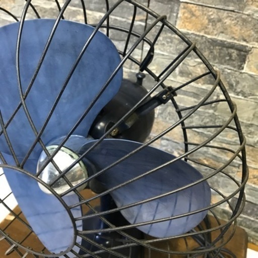 扇風機　ダイヤル式　昭和レトロ　アンティーク　ヴィンテージ　福岡市南か