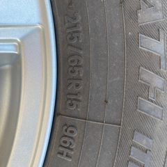 15インチホイールタイヤ(4本)の画像