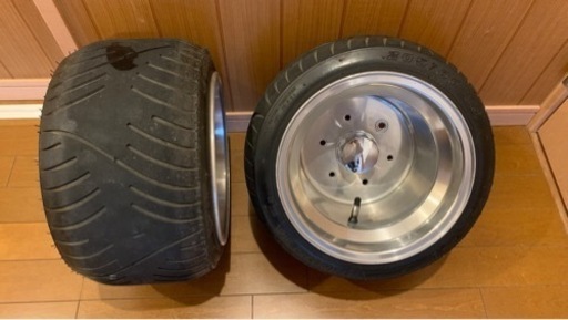 ホンダ ジャイロxキャノピーホイル付きタイヤ