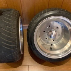ホンダ ジャイロxキャノピーホイル付きタイヤ