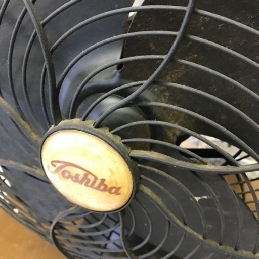 扇風機　TOSHIBA ？？　昭和レトロ　アンティーク　ヴィンテージ　珍しいタイプ　福岡市南区