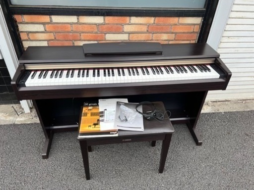 【早い者勝ち！】YAMAHA ヤマハ 電子ピアノ アリウス ARIUS YDP-161 デジタルピアノ 88鍵盤 椅子付 引取限定！東京都あきる野市にて保管中！