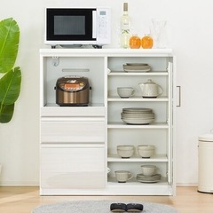 10日17:00〜19:00お引き取り限定  ニトリ　キッチン棚の画像