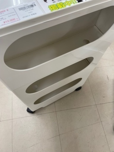 ★299  ジョエ・コロンボ ボビーワゴン ツールボックス 3段3トレイ  ホワイト系 【リサイクルマート鹿児島宇宿店】