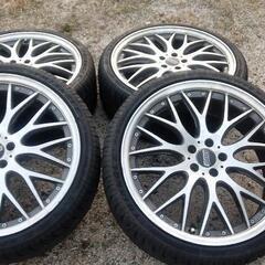 BBS風　19インチ　7.5J  プリウスにて使用　トヨタ系