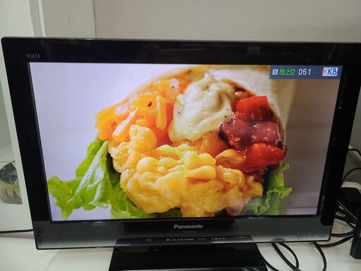 【リサイクルショップどりーむ天保山店】●1747●　パナソニック　１９インチ液晶テレビ　TV　2011年製　TH-L19X3　リモコン付き