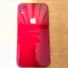 iphoneXR 64GB simフリー　レッド
