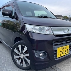 コミコミ価格！車検丸2年付！ターボ！ナビ！ワゴンRスティングレー！