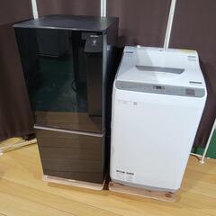?‍♂️s売約済み‼️設置まで無料‼️2018年製✨SHARP乾燥付き高級モデル！家電セット