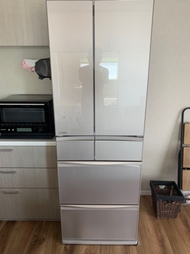 使用期間１ｹ月！　美品三菱冷蔵庫　455L