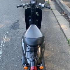 商談中　HONDA トゥデイAF61  シート張替え、オイル交換、ハンドルグリップ新品、ミラー新品TODAYの画像