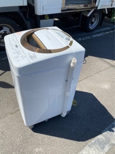 2018年製★美品 中古★東芝/ZABOON 6㎏ パワフルな水流!浸透ザブーン洗浄!! 自動お掃除で槽を除菌!! 洗濯機【AW-6D