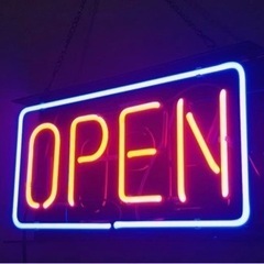ネオンOPEN 看板　
