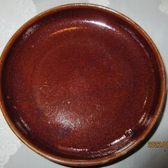 平皿（茶・４枚）の画像