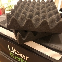 UberEATSバッグ  付属品等ありの画像