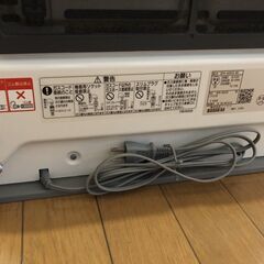 【LPガス】【引取のみ】C247　NORITZ　ノーリツ　ガスファンヒーター　GFH-4005S-W5　木造11畳　コンクリ15畳　スノーホワイトの画像