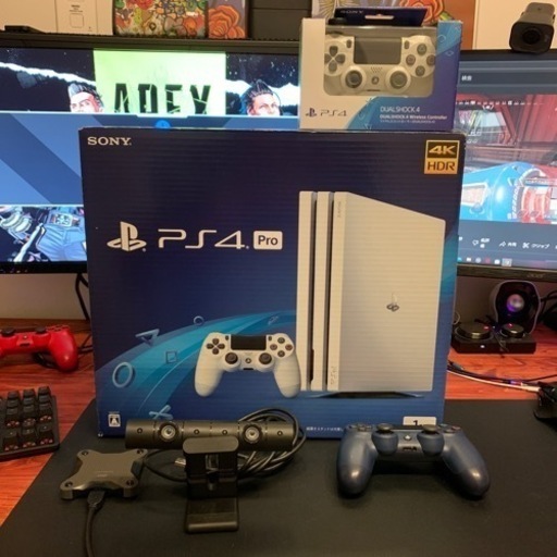 【商談中】PS4 pro 1TB箱付き　ssd換装済み【美品】