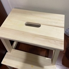 決まりました【無料】【取引】IKEAのステップスツールの画像