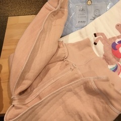 中には綿花入り、外側100%綿生地、高級な子供服上下セット秋冬パジャマ防寒保温厚手の画像