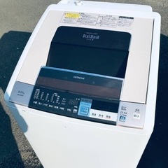 ④ET2134番⭐️ 8.0kg⭐️日立電気洗濯乾燥機⭐️