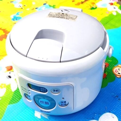 ★シャープ　3合炊き 炊飯器 ジャー　ライスクッカー KS-H56-W