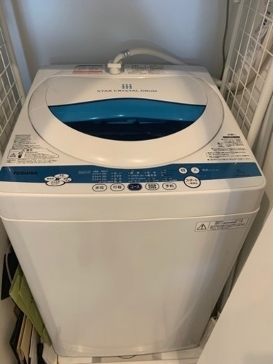 洗濯機 TOSHIBA 5kg
