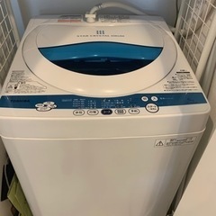 洗濯機 TOSHIBA 5kg