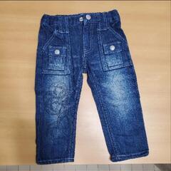　デニム　ジーンズ　子供服　ズボン　パンツ　80