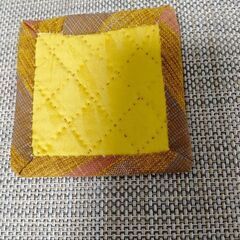 コースター　３個  ハンドメイドの画像