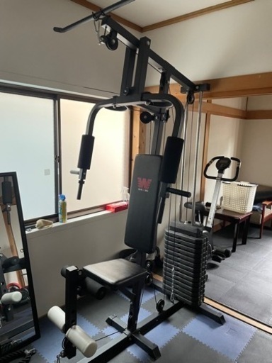 BARWING ホームジム　マルチトレーニングマシン 筋トレ　ケーブルマシン