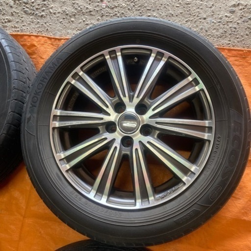 ?4分山 205/60R16 ラジアルタイヤ&アルミセット