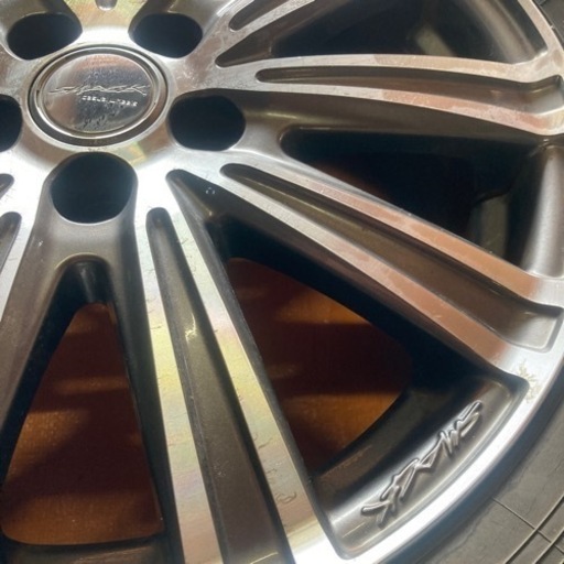 ?4分山 205/60R16 ラジアルタイヤ&アルミセット