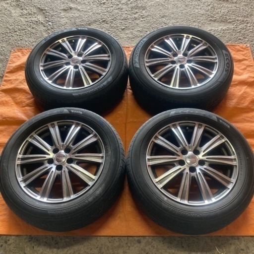 ?4分山 205/60R16 ラジアルタイヤ&アルミセット