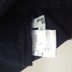 紺色ワンピースの画像