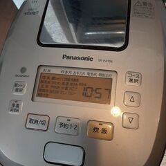パナソニック5.5合炊き　炊飯器の画像