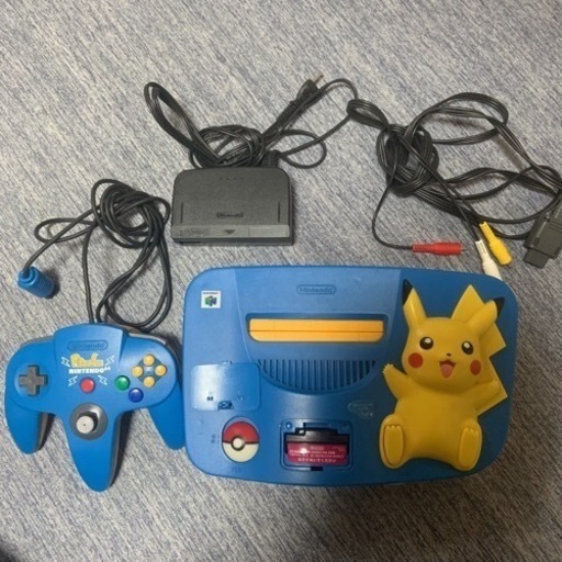 Nintendo64 ブルーピカチュウバージョン