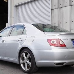 FR車で出かけよう！走行距離4万km台マークX【誰でもローンで車が買える】【金利0％】の画像