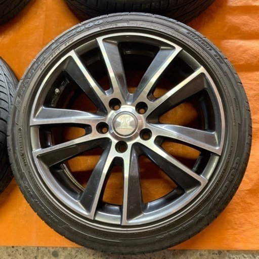 ?215/45R17 5分山ラジアルタイヤ&アルミセット