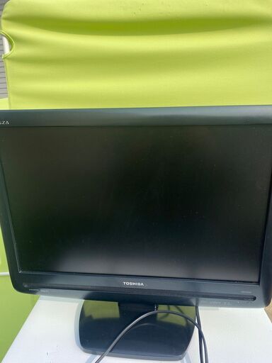 東芝 REGZA 19V型 液晶テレビ　動作品　TOSHIBA　19A3500　B-CASカード・リモコン付