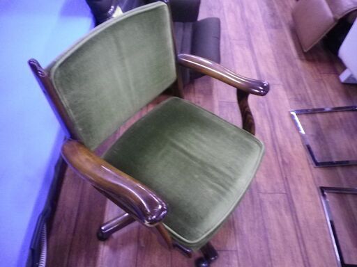 オールドカリモク　コロニアル　デスクチェア